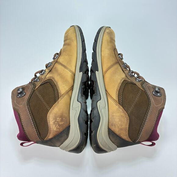 Timberland Mt. Maddsen Brown Leather Waterproof Hiking Boots A1Q52 Womens Sz 7.5 - Picture 7 of 11